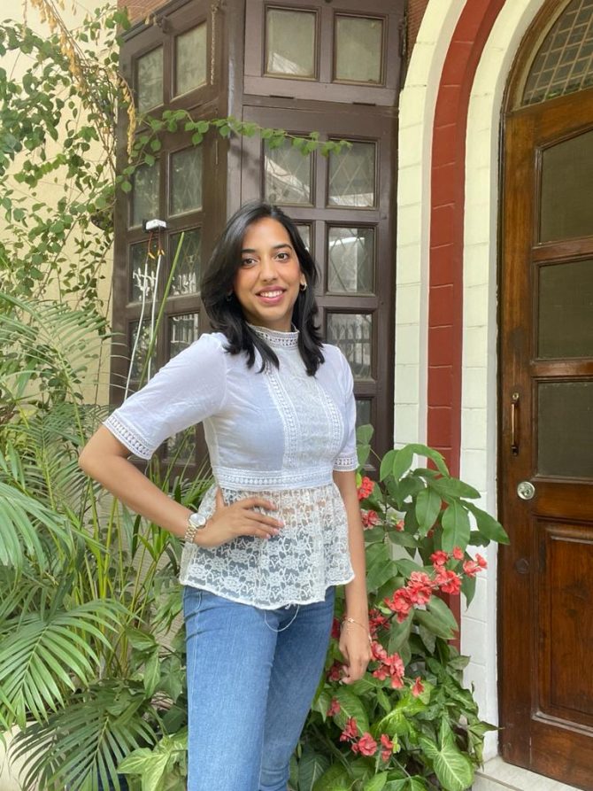 White Lace Cotton Top
