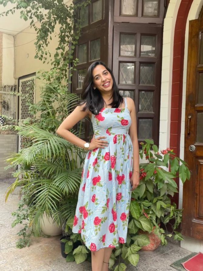 Rose Party Dress