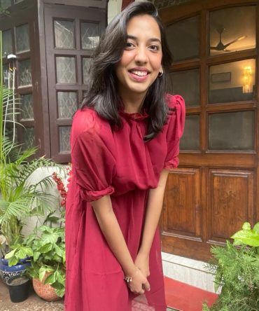 Maroon Georgette Dress 2