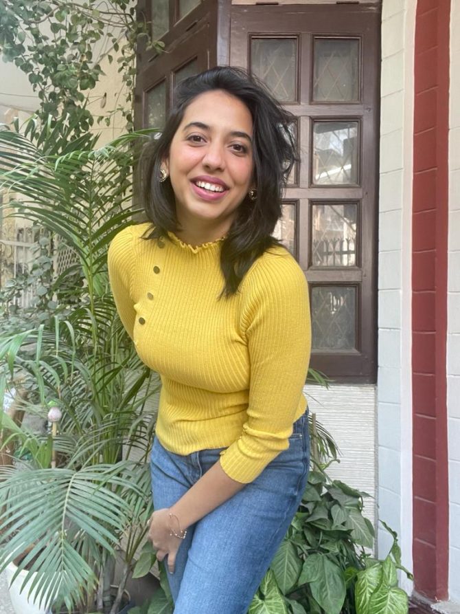 Yellow Buttoned Ribbed Sweater