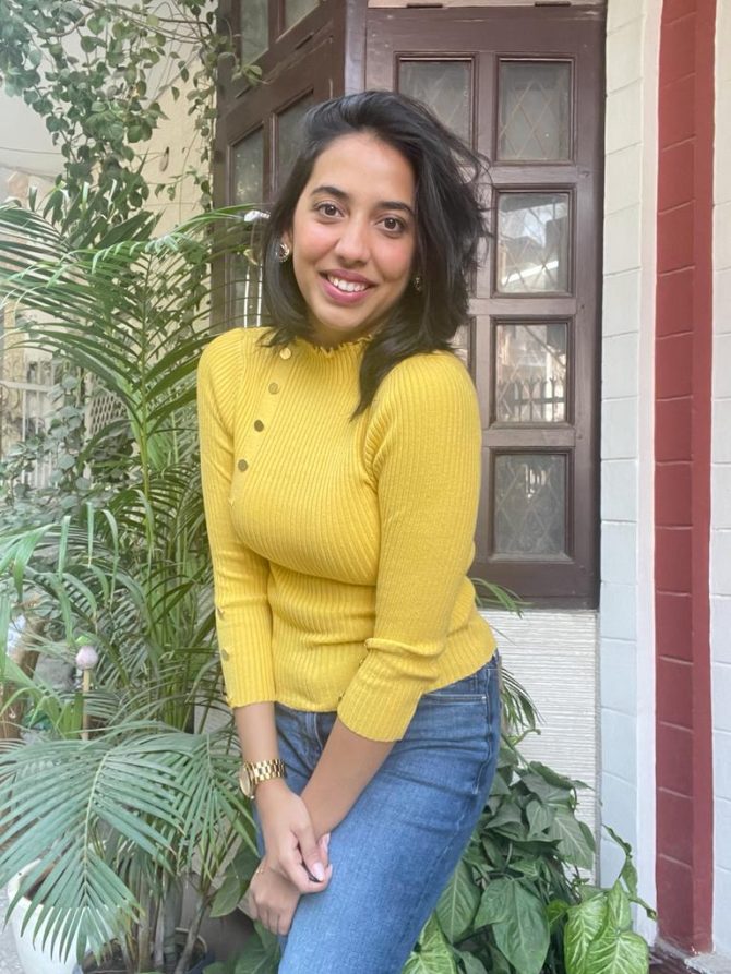 Yellow Buttoned Ribbed Sweater