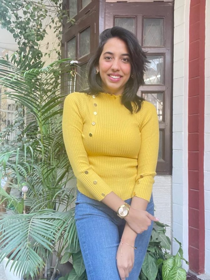 Yellow Buttoned Ribbed Sweater