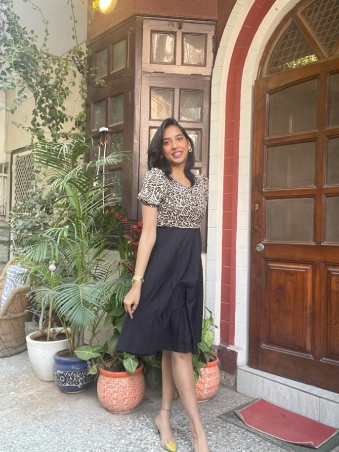 Animal Printed Dress
