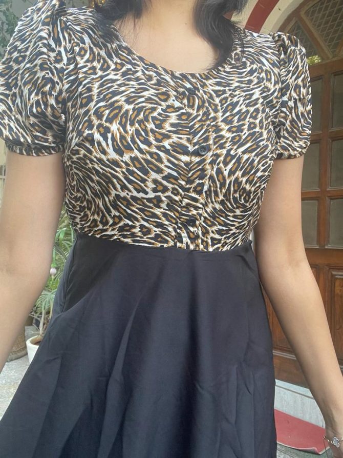 Animal Printed Dress
