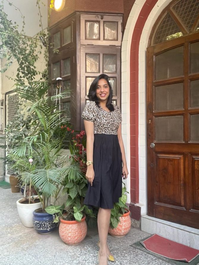 Animal Printed Dress