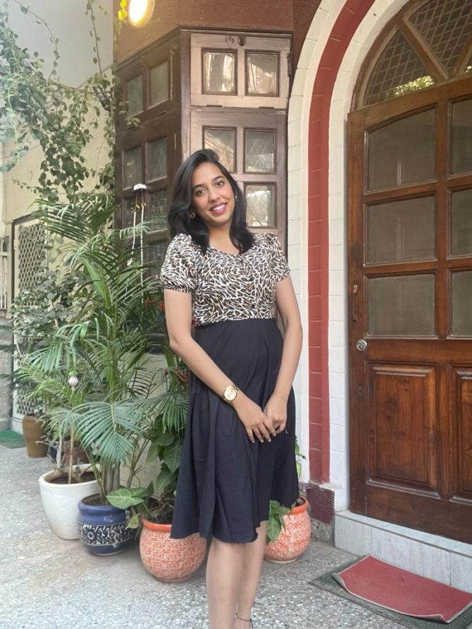 Animal Printed Dress