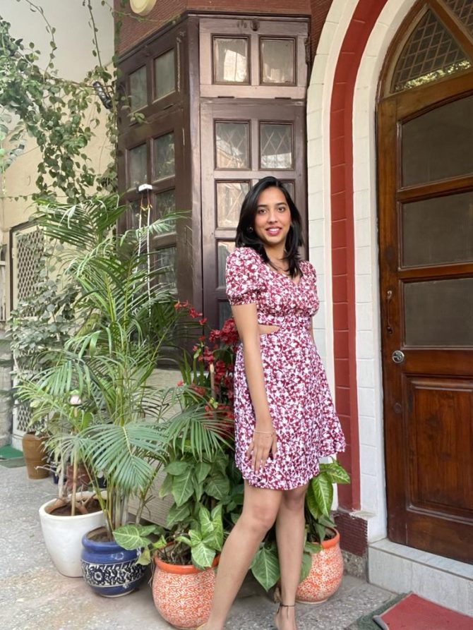 Floral Party Dress