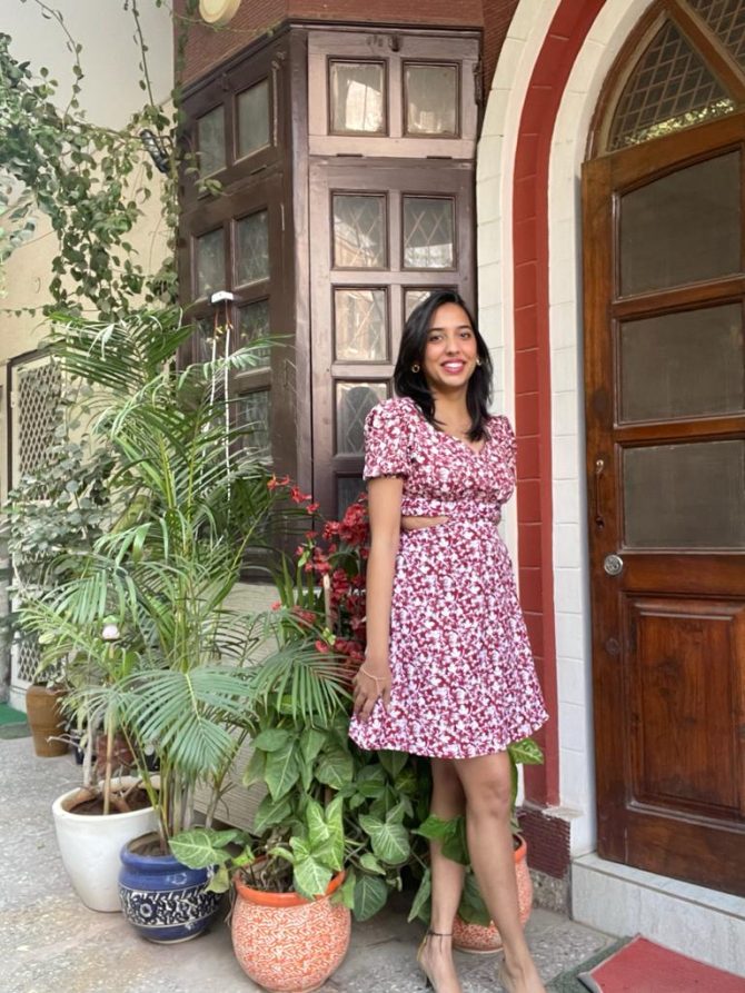 Floral Party Dress
