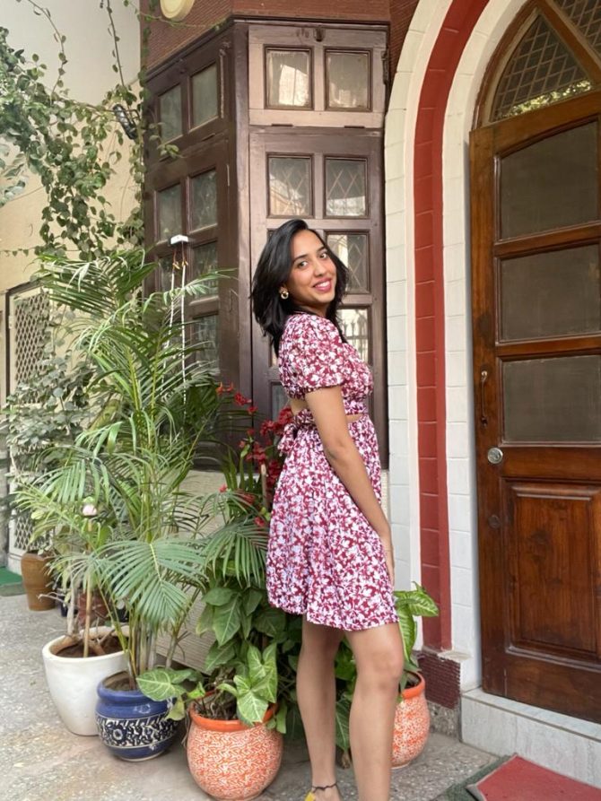 Floral Party Dress