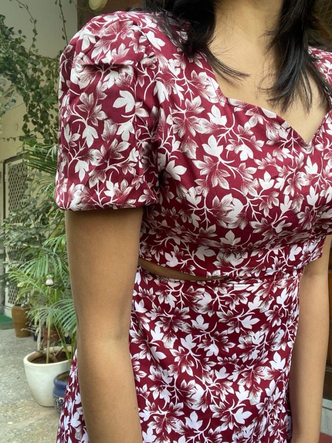 Floral Party Dress
