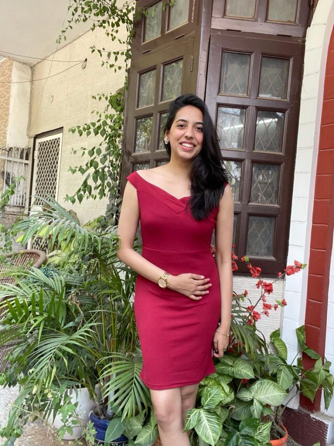 Maroon Elegance Dress