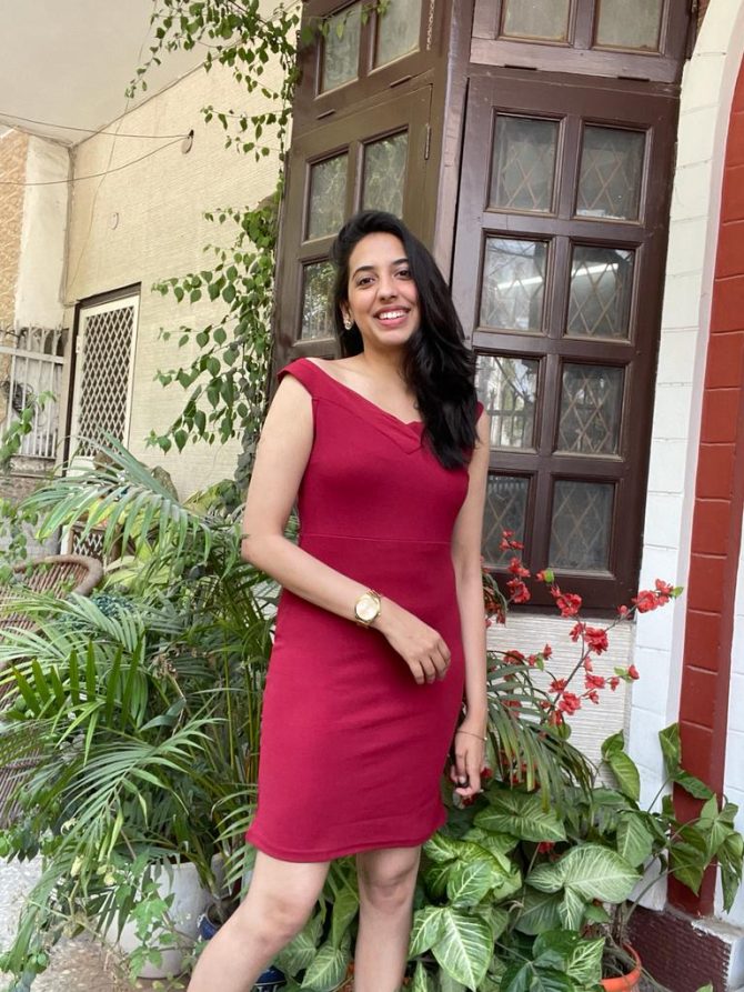 Maroon Elegance Dress