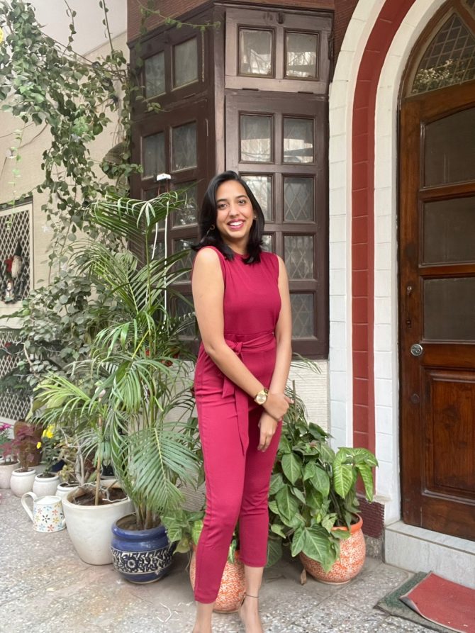 Maroon Sleeveless Jumpsuit