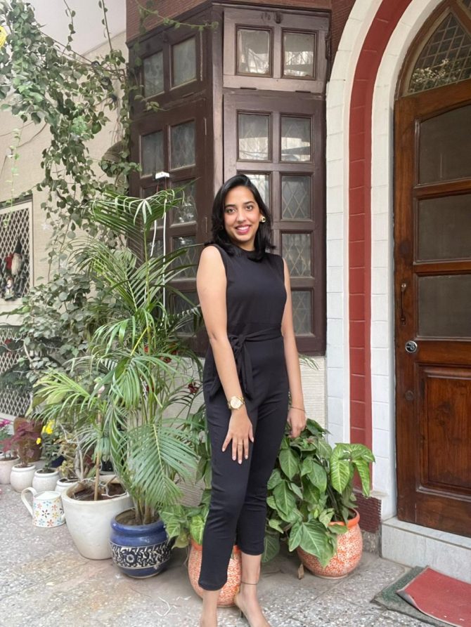 Black Sleeveless Jumpsuit