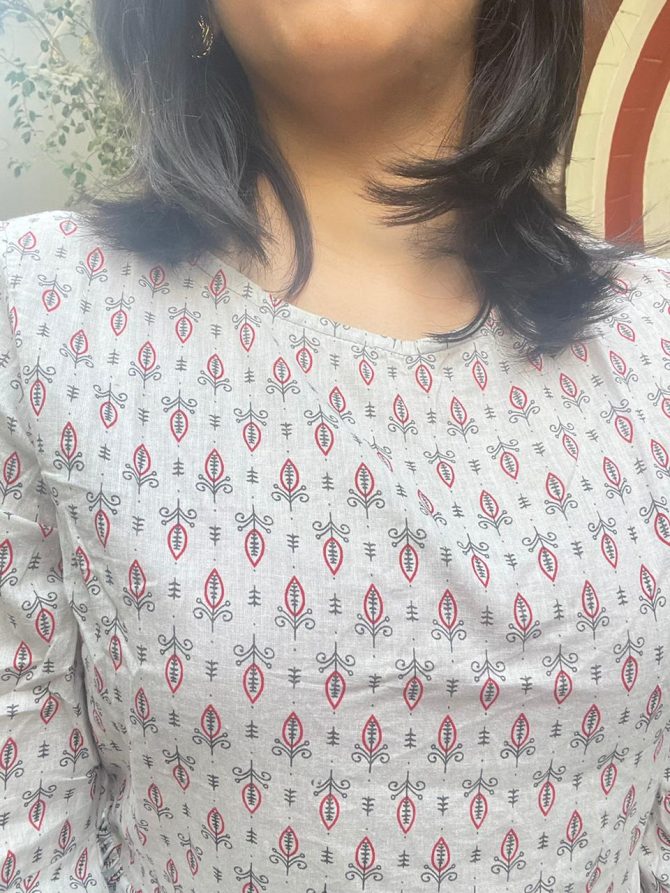 Grey Cotton Top- Limited Edition