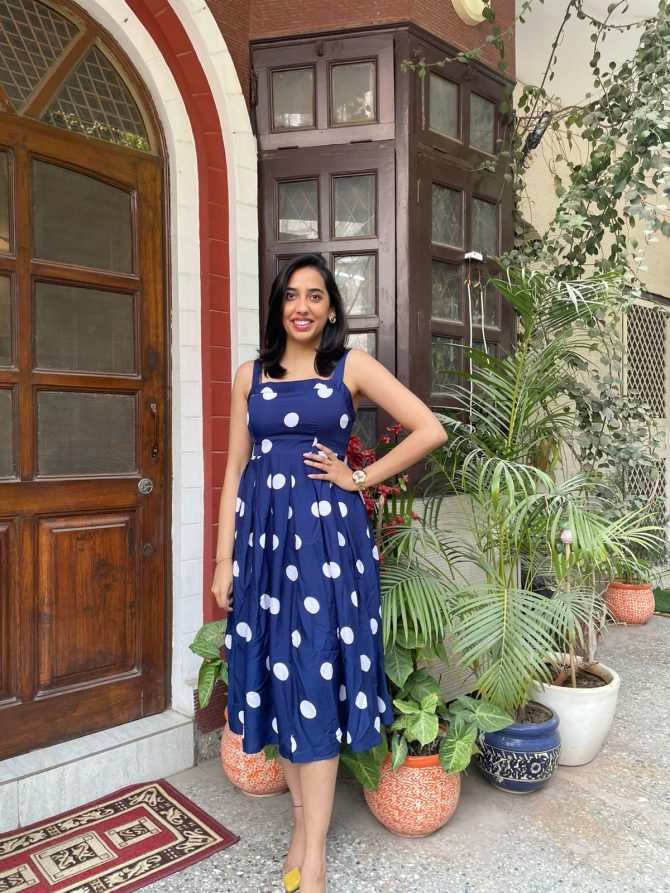 Polka Party Dress