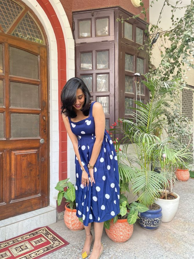Polka Party Dress