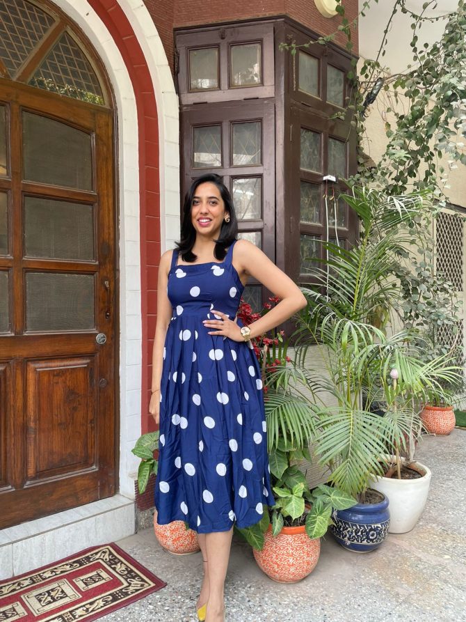 Polka Party Dress
