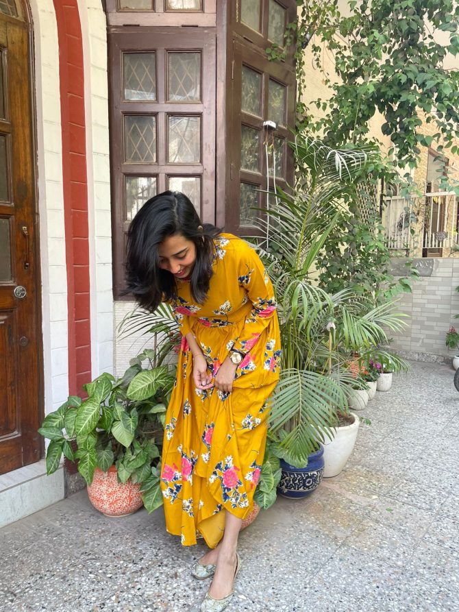 Indo-Western Maxi Dress