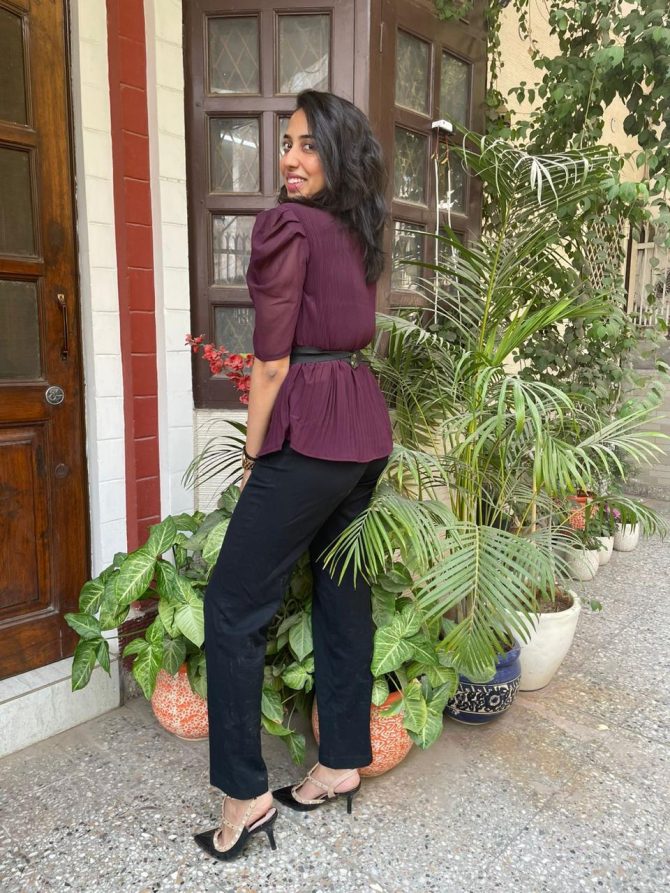 Girl Boss Top - Wine
