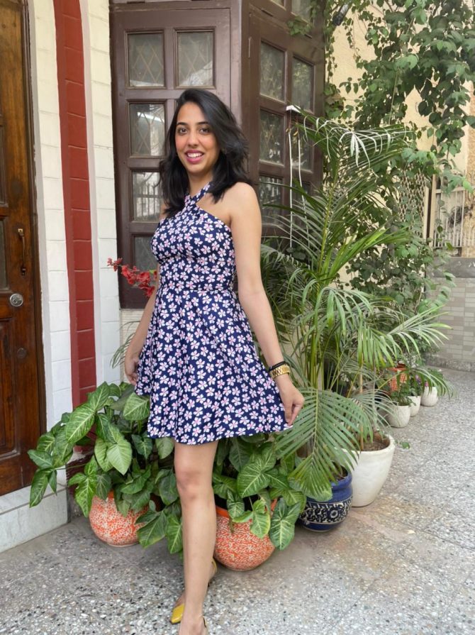 Floral Skater Dress