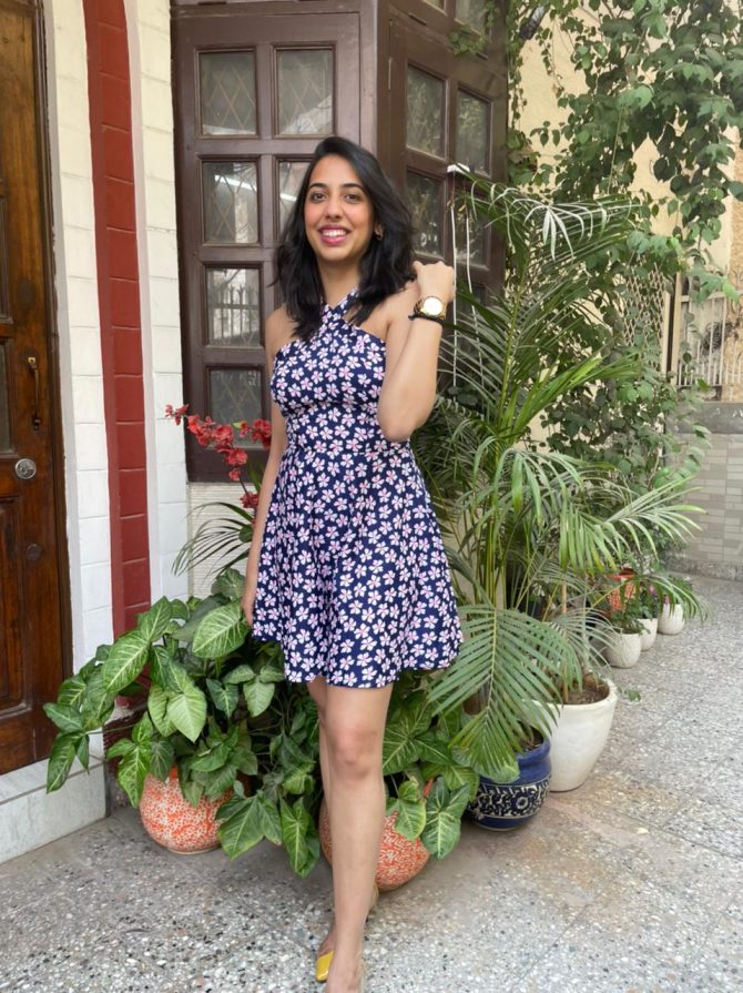Floral Skater Dress