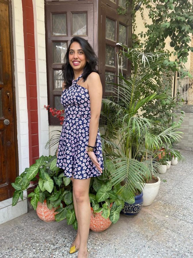 Floral Skater Dress