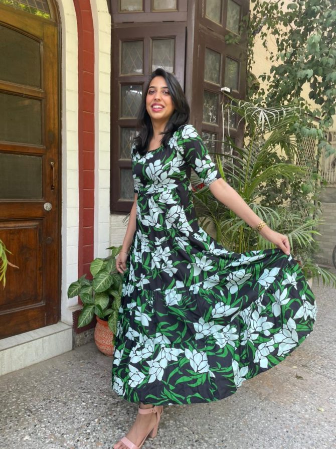 Garden Maxi Summer Dress