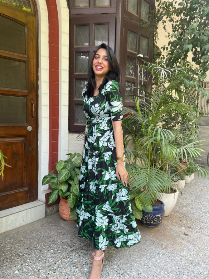 Garden Maxi Summer Dress