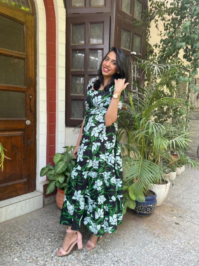 Garden Maxi Summer Dress