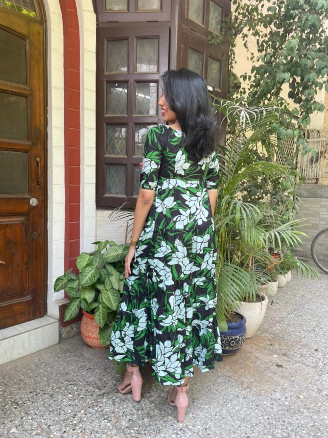 Garden Maxi Summer Dress