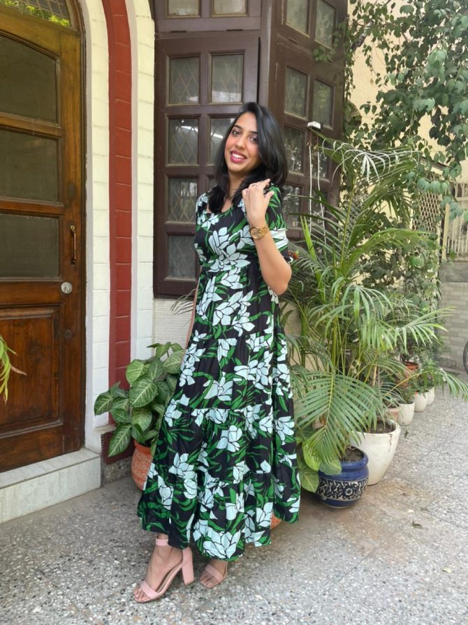 Garden Maxi Summer Dress