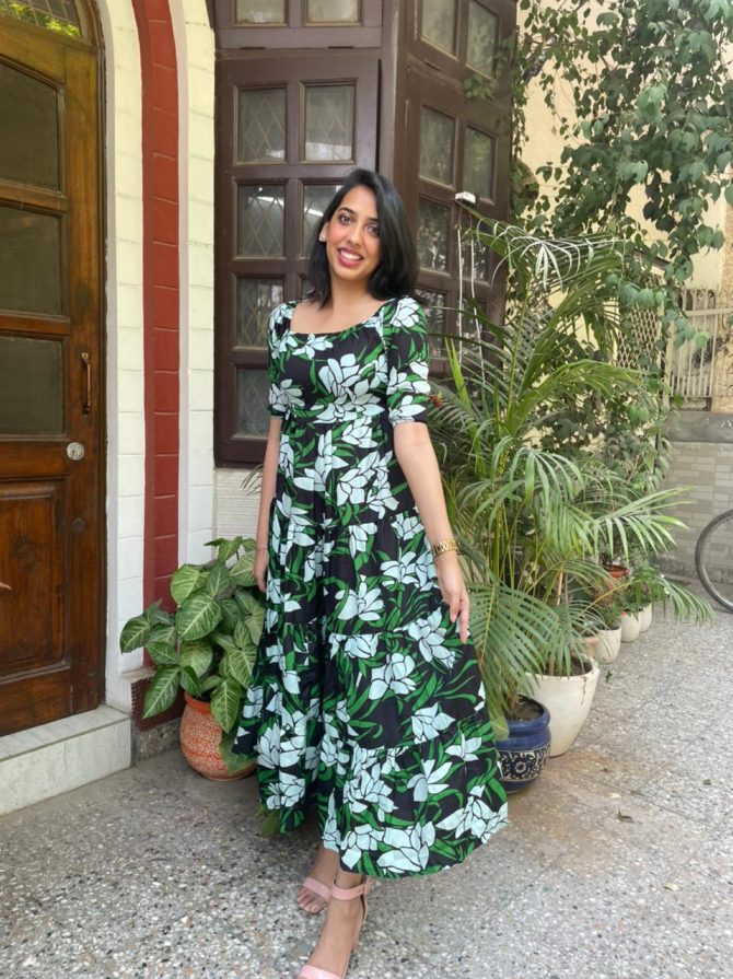 Garden Maxi Summer Dress