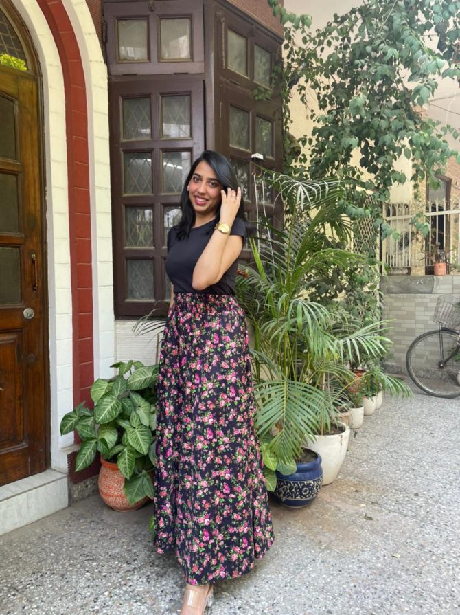 Spring Time Palazzo (Free Size)