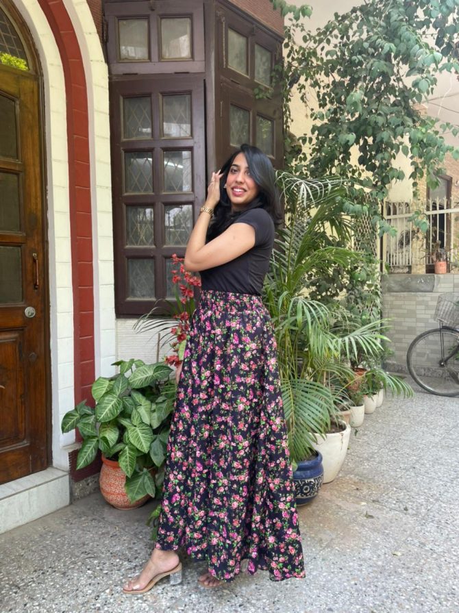 Spring Time Palazzo (Free Size)
