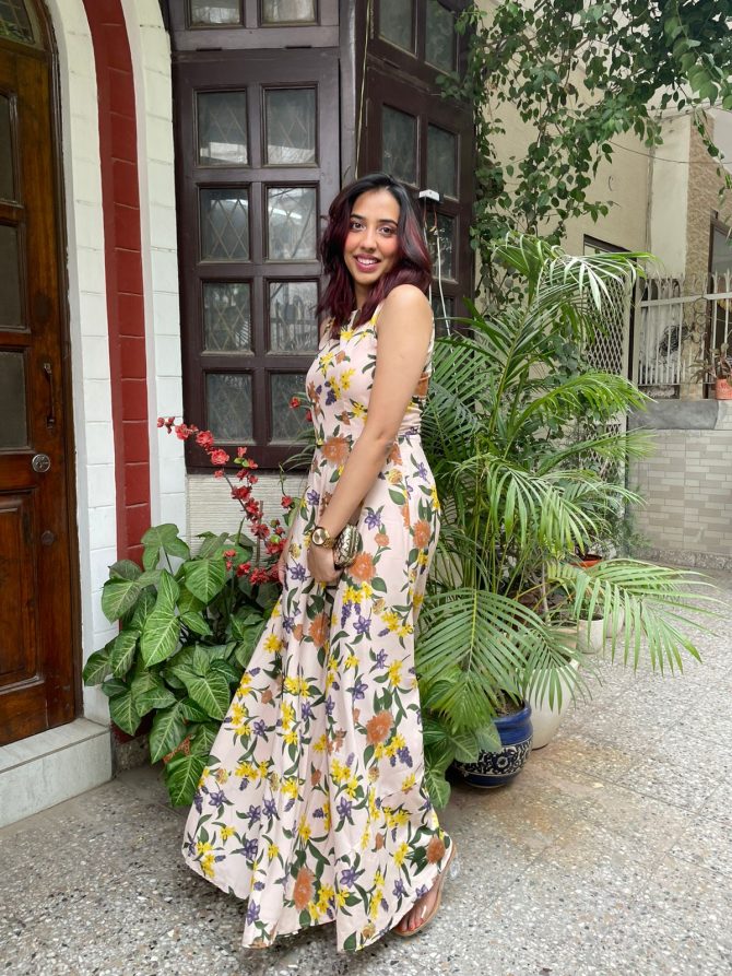 Golden Girl Dress (Sleeves Fabric Attached)