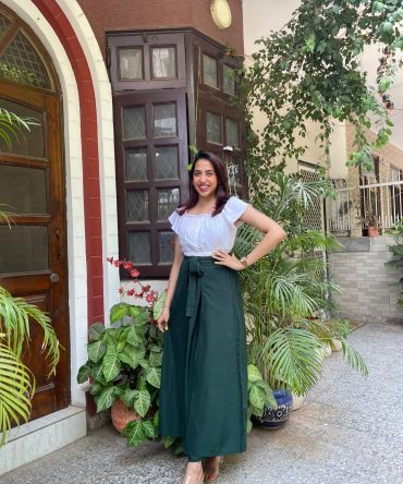 Love Layered Skirt with Top Set
