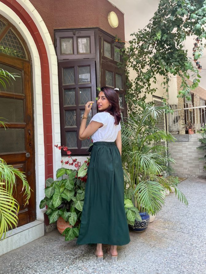 Love Layered Skirt with Top Set