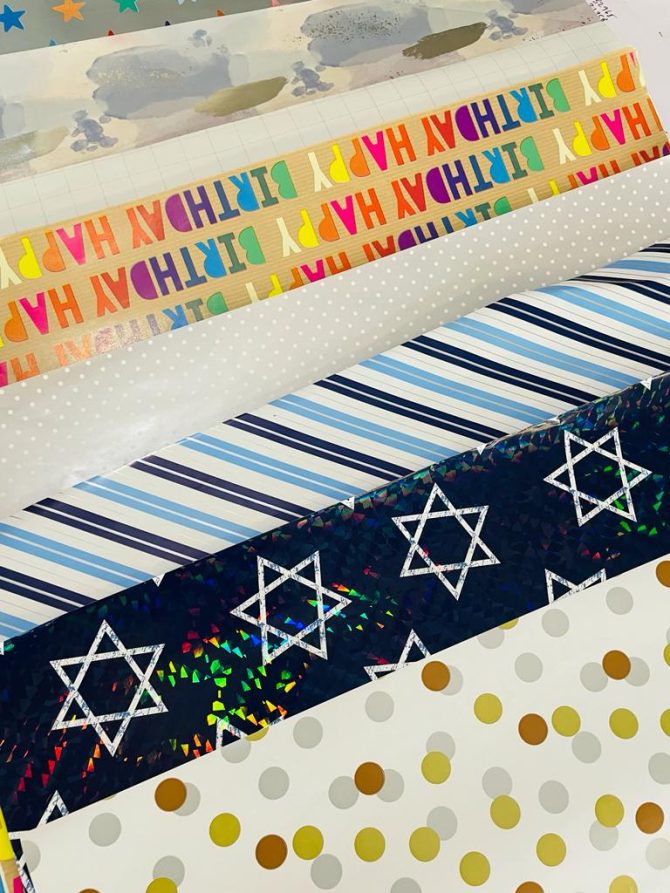 Gift Wrap with Note