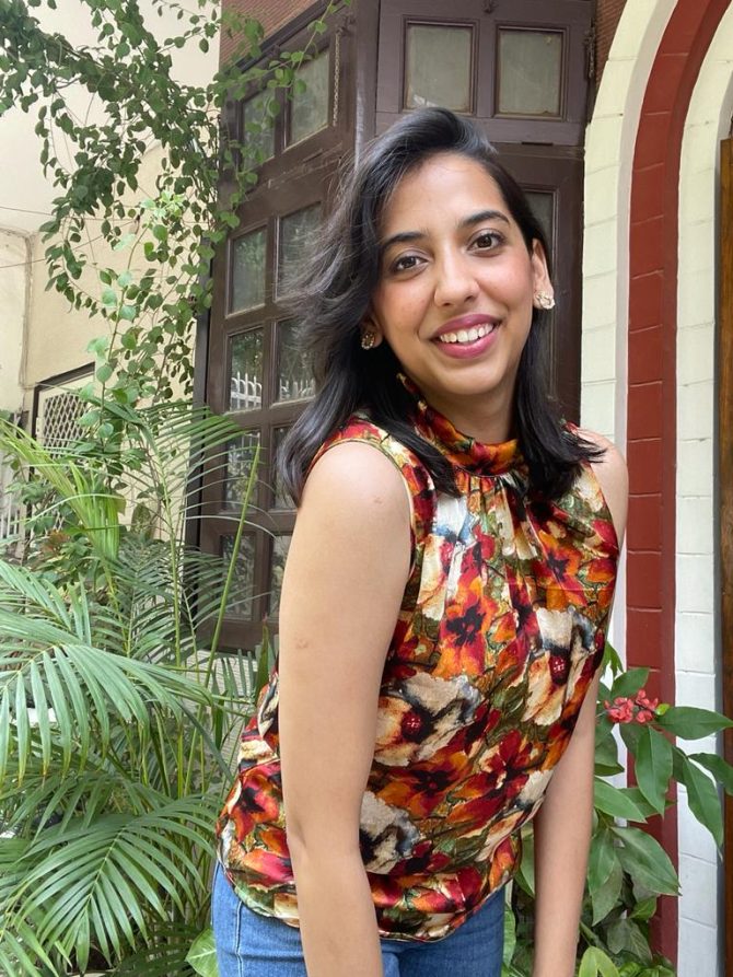 Floral Satin Top- Peach