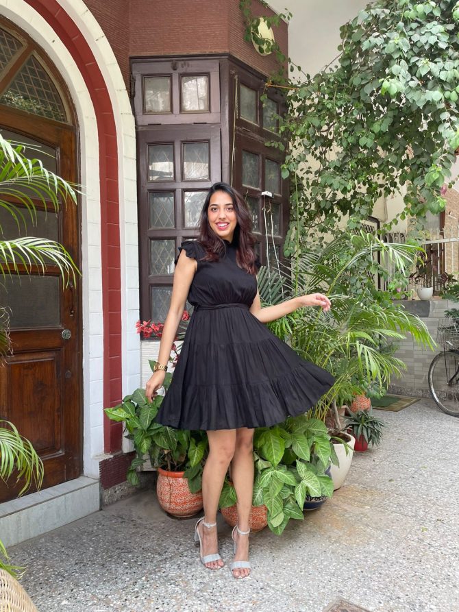 Doll Up Dress- Black