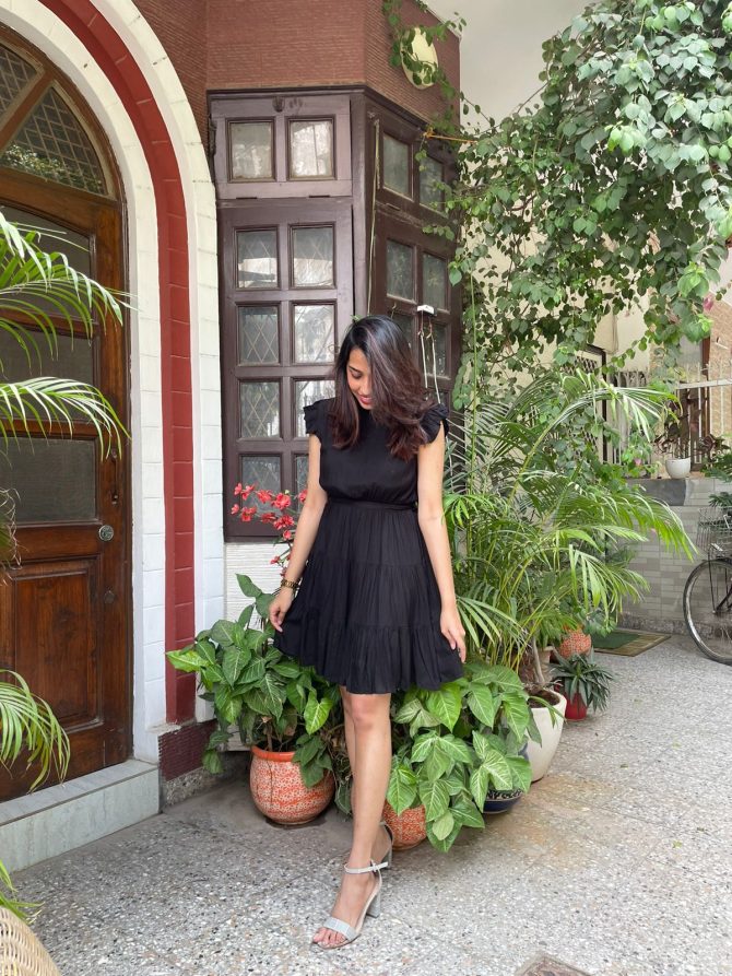 Doll Up Dress- Black