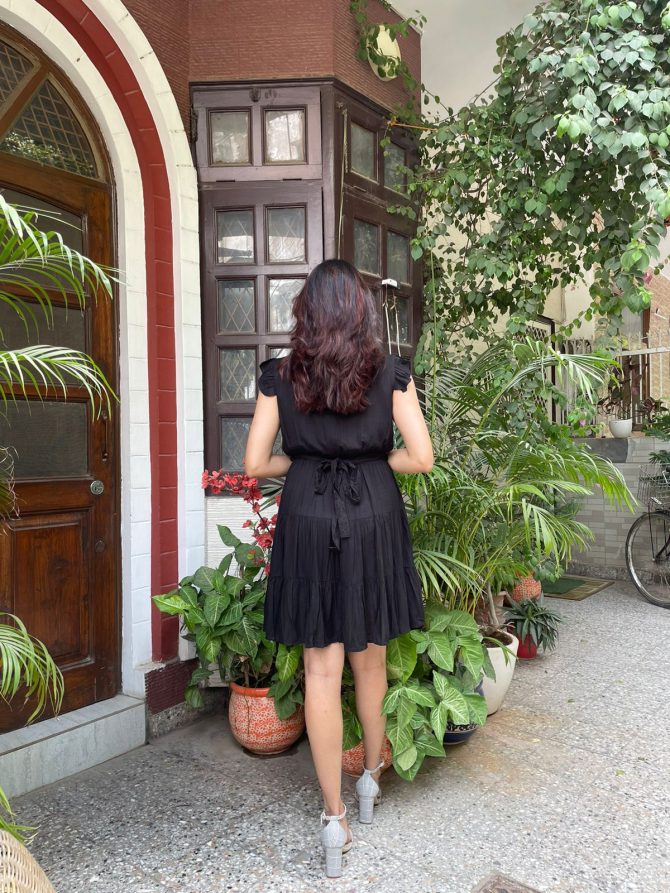 Doll Up Dress- Black