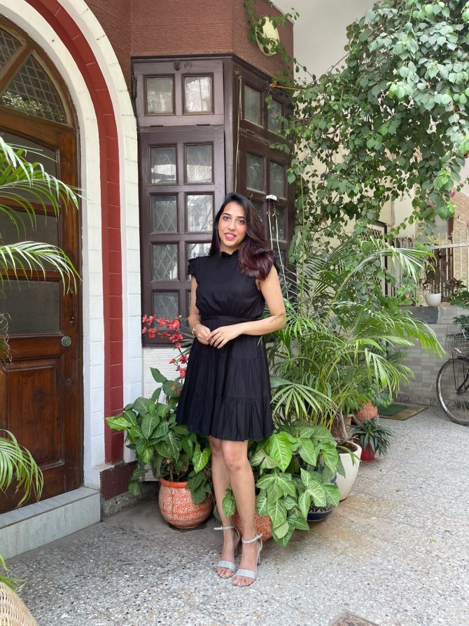 Doll Up Dress- Black