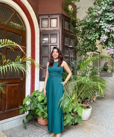 Luxe Jumpsuit- Green