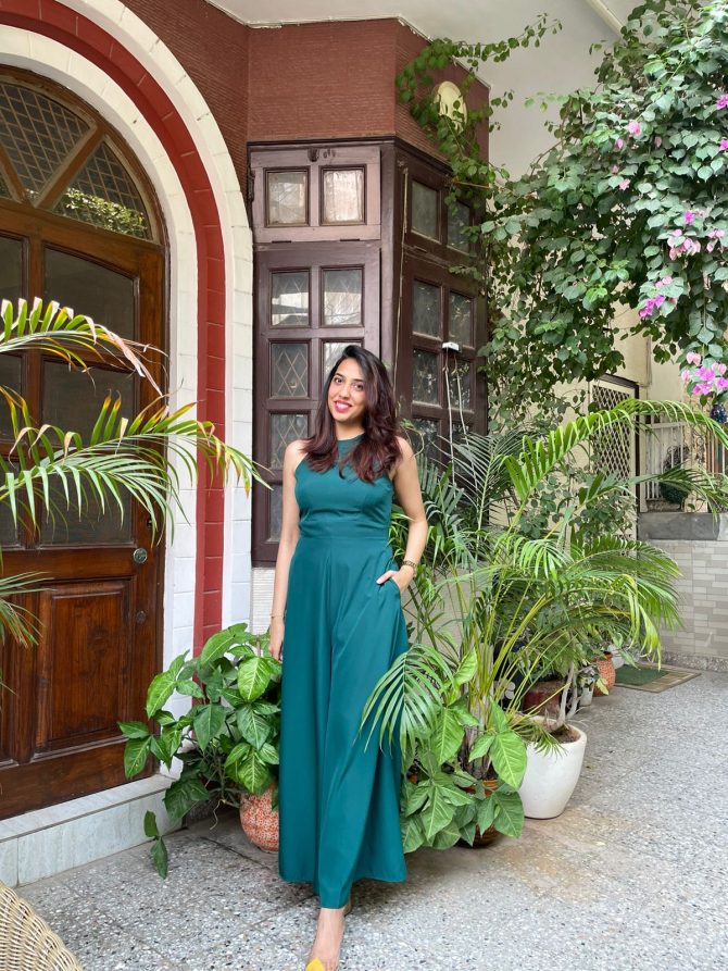 Luxe Jumpsuit- Green