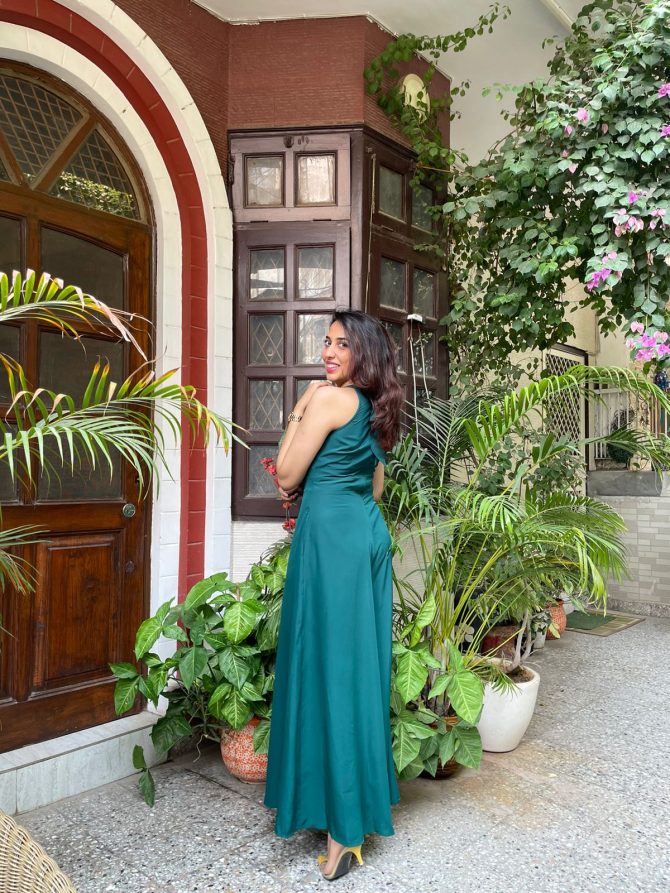 Luxe Jumpsuit- Green