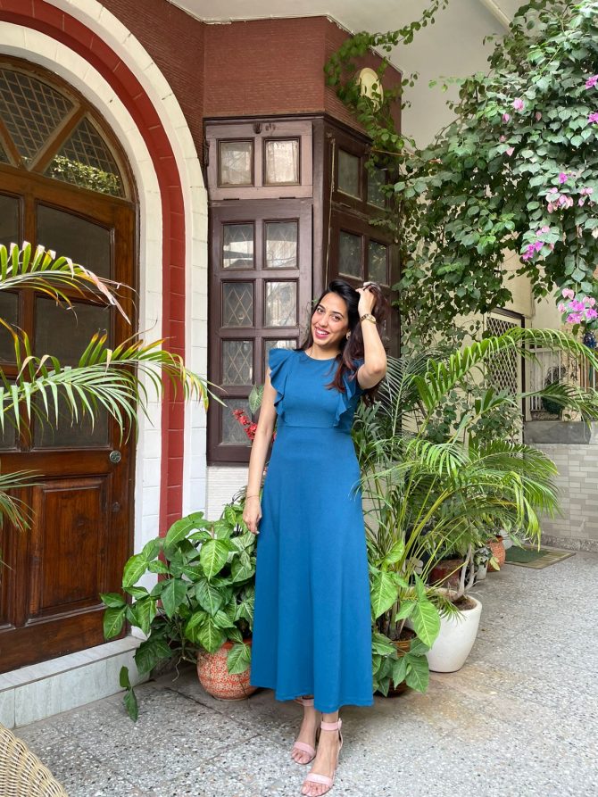 Sapphire Cocktail Dress