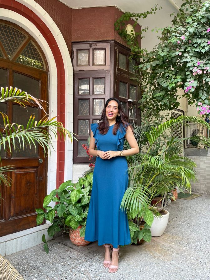 Sapphire Cocktail Dress