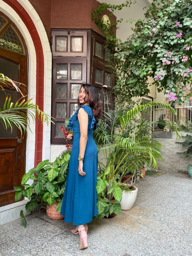Sapphire Cocktail Dress
